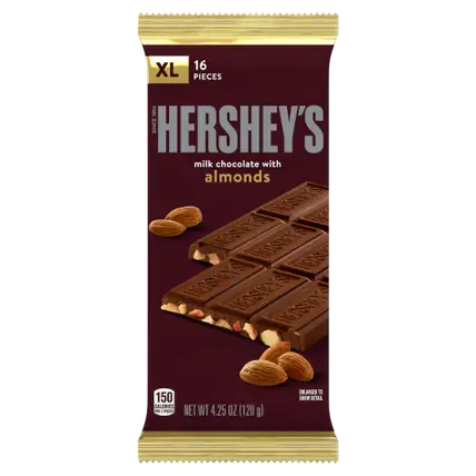 Milk Chocolate with Almonds XL Candy