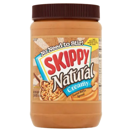 Natural Creamy Peanut Butter Spread