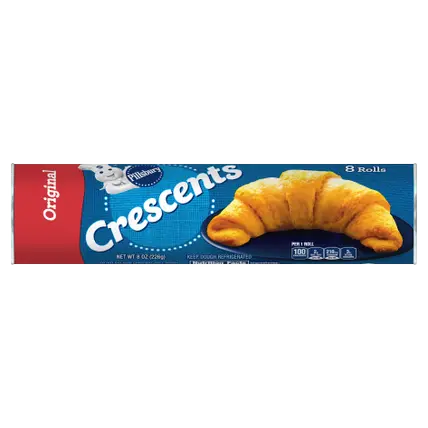 Original Crescent Rolls Refrigerated Canned Pastry Dough