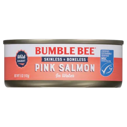 Pink Salmon, Skinless & Boneless