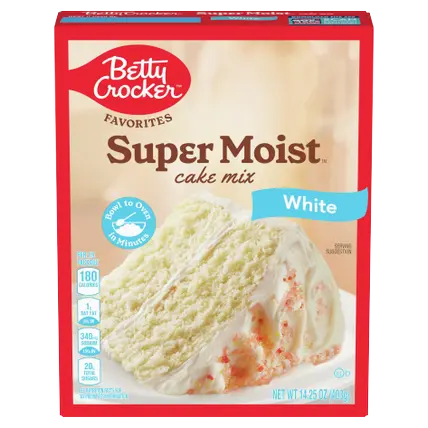 Favorites Super Moist White Cake Mix