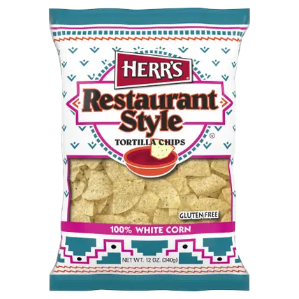 Tortilla Chips, White Corn, Restaurant Style