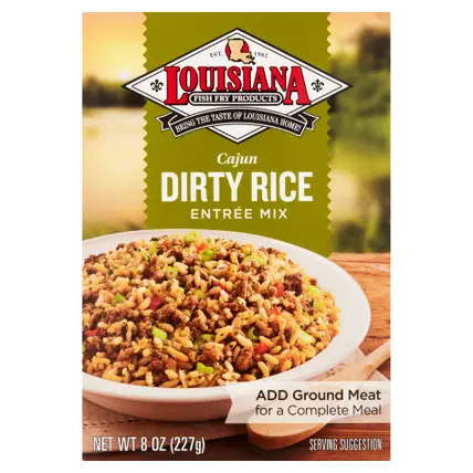 Entree Mix, Dirty Rice, Cajun