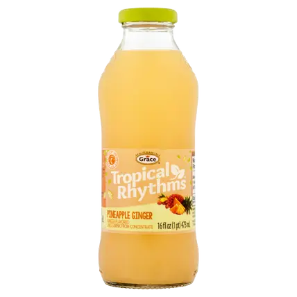 Juice Drink, from Concentrate, Pineapple Ginger