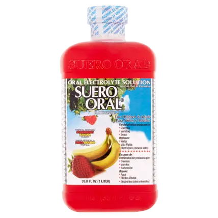 Tropical Artificial Strawberry Banana Flavor Oral Electrolyte Solution