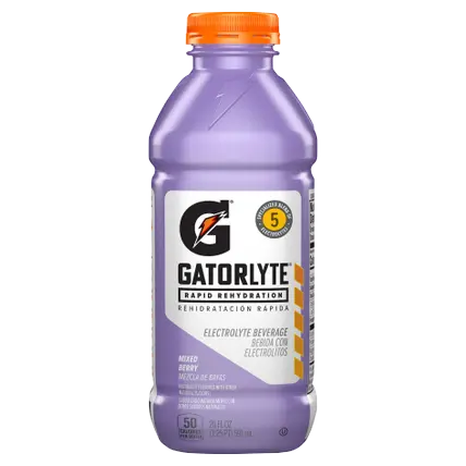 Electrolyte Beverage, Rapid Hydration, Mixed Berry