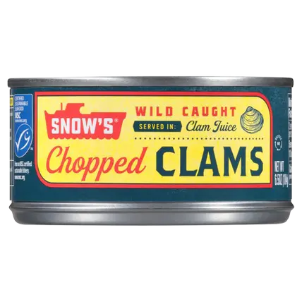 Clams, Chopped
