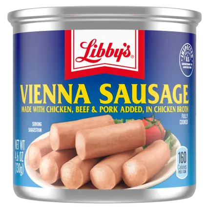 Vienna Sausage with Chicken Broth Canned Sausage