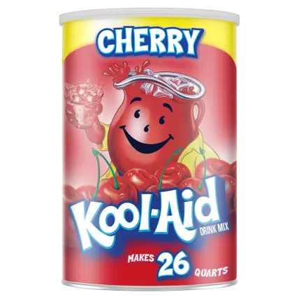 Sugar-Sweetened Cherry Artificially Flavored Powdered Soft Drink Mix