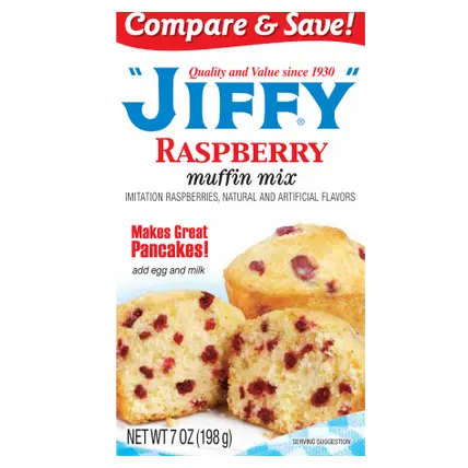 Muffin Mix, Raspberry