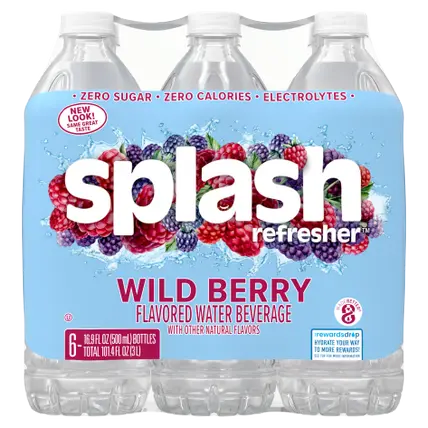 Blast Water Beverage, Wild Berry Flavor