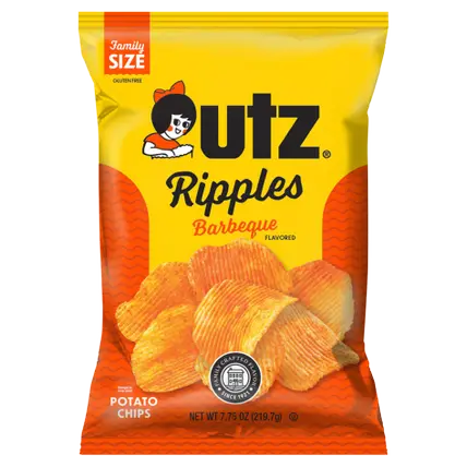 Ripples Barbeque Potato Chips