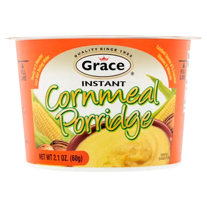 Porridge, Instant, Cornmeal