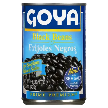 Premium Black Beans, Low Sodium
