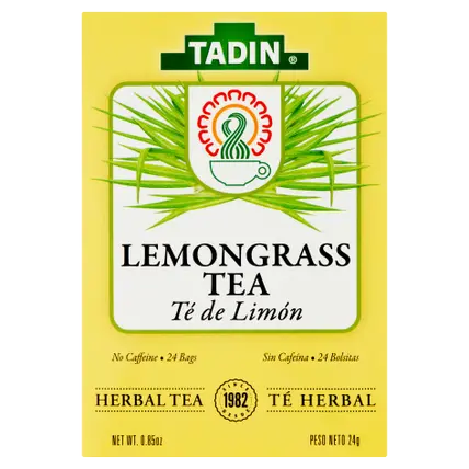 Herbal Tea, Lemon Grass, No Caffeine, Bags