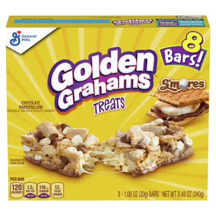 Breakfast Cereal Treat Bars, S'mores, Snack Bars