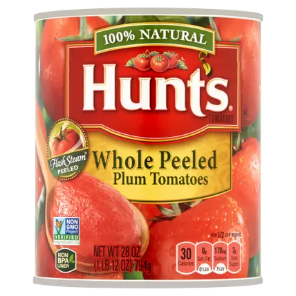 Whole Peeled Plum Tomatoes
