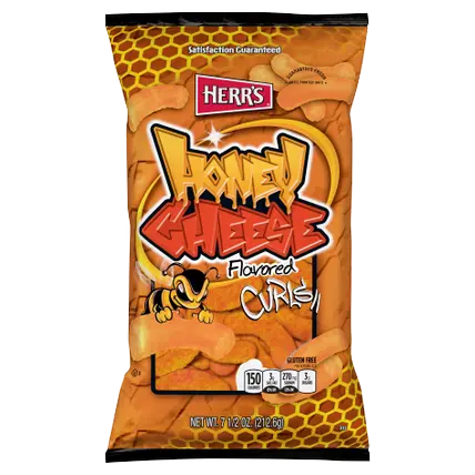 Cheese Curls, Gluten Free, Honey