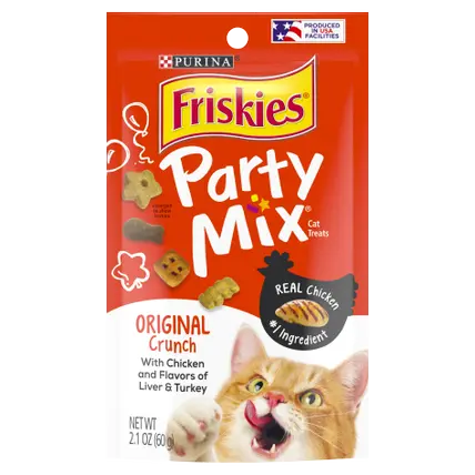 Cat Treats, Party Mix Original Crunch