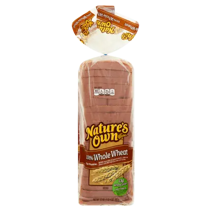 Bread, 100% Whole Wheat