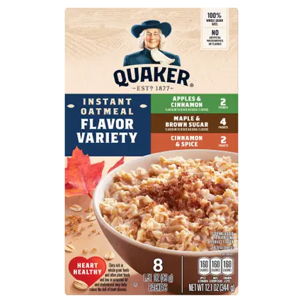 Instant Oatmeal, Flavor Variety - Pack