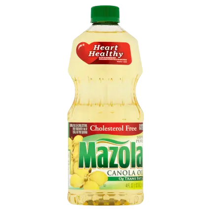 Canola Oil, Cholesterol Free