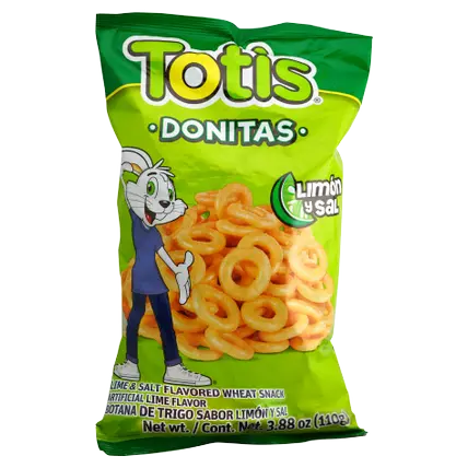 Donitas, Lime & Salt Flavored