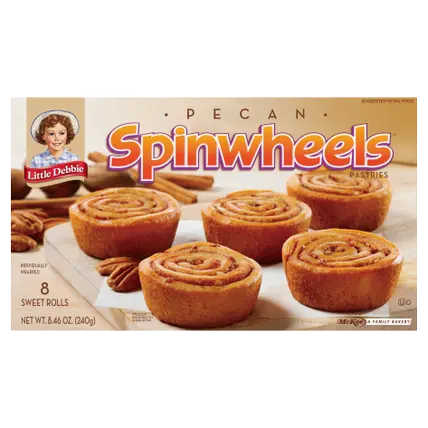 Pecan SPINWHEELS ® sweet rolls