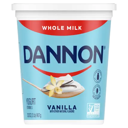 Vanilla Whole Milk Yogurt Quart