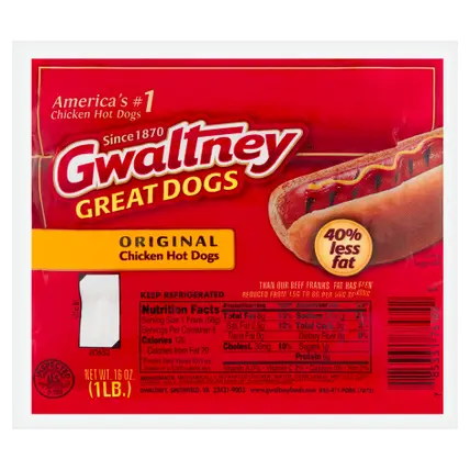 Original Chicken Hot Dogs