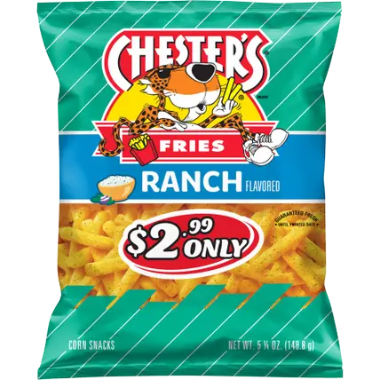 Corn And Potato Snacks Ranch Flavored