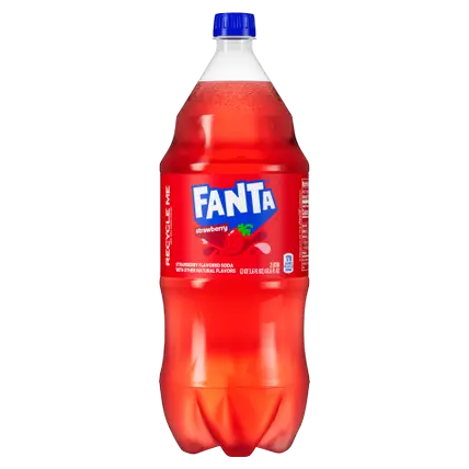 Strawberry Soda Fruit Flavored Soft Drink