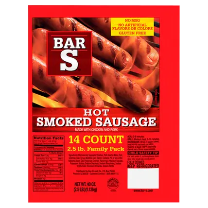Hot Smoked Sausage