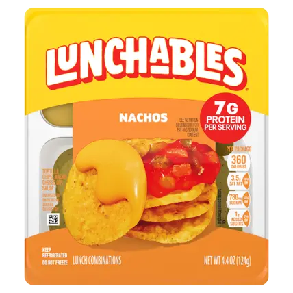 Nachos Cheese Dip & Salsa Kids Lunch Snack Kit