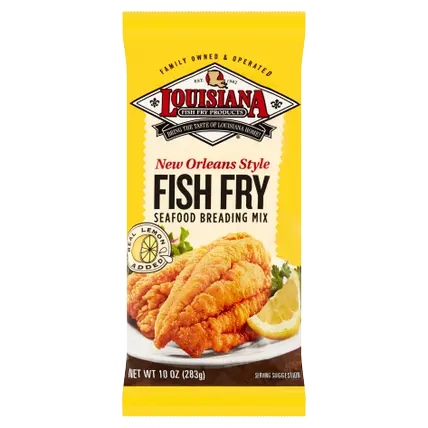 Seafood Breading Mix, Fish Fry, New Orleans Style