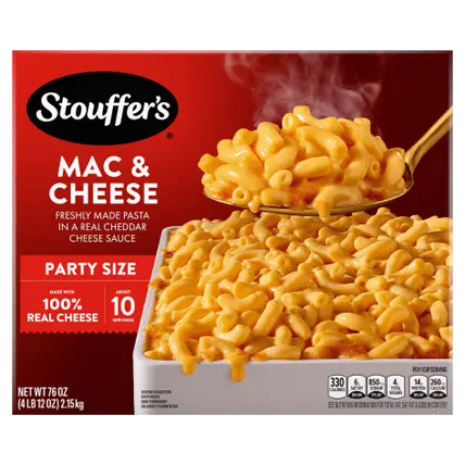 Party Size Macaroni & Cheese Frozen Meal
