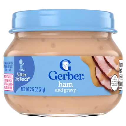 Meat Ham and Ham Gravy