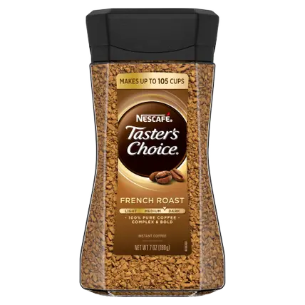 Taster's Choice French Medium-Dark Roast Instant Coffee