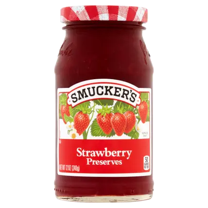 SMUCKERS STRAWBERRY PRESERVE