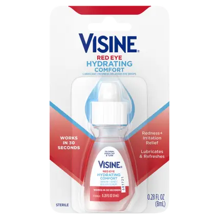 Red Eye Hydrating Comfort Lubricating Eye Drops