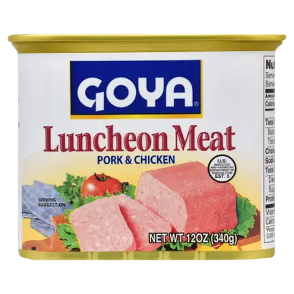 Pork & Chicken Luncheon Meat