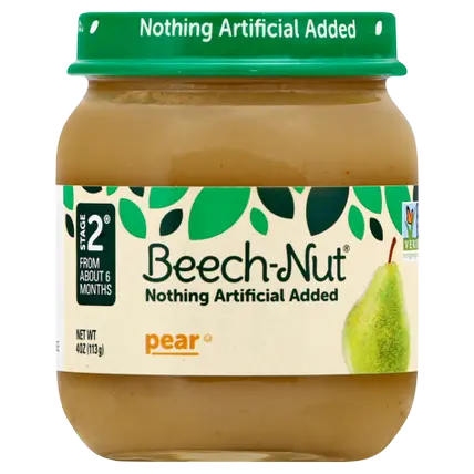 Pear Baby Food Jar