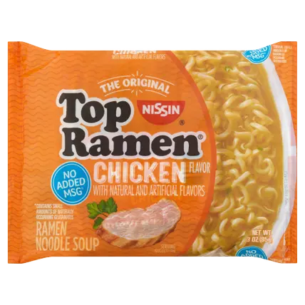 Top Ramen Chicken Flavor Noodle Soup