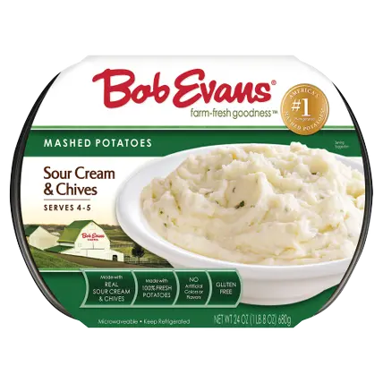 Sour Cream & Chives Mashed Potatoes