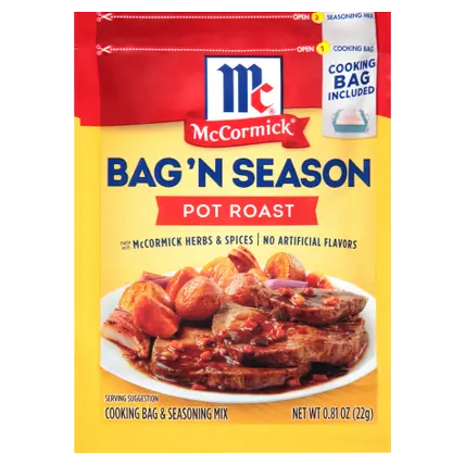 Pot Roast Cooking & Seasoning Mix
