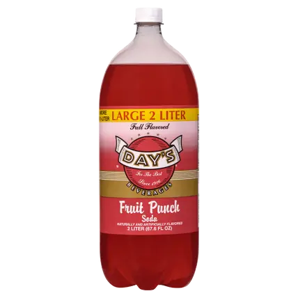 Fruit Punch Soda Beverages