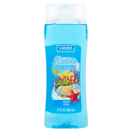 Body Wash, Ocean Fresh, Revive
