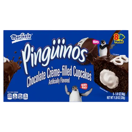 Chocolate Crème Filled Cupcakes