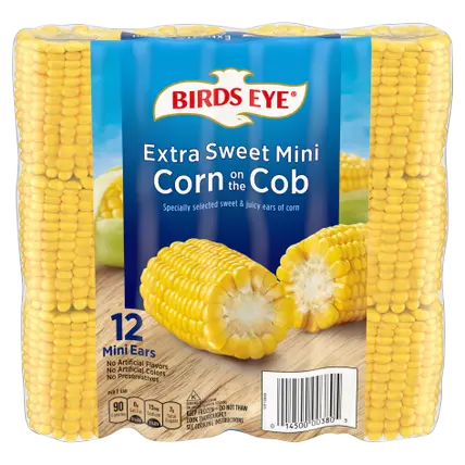 Extra Sweet Mini Corn On The Cob Frozen Vegetables