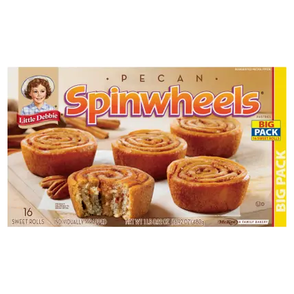 SPINWHEELS ® sweet rolls